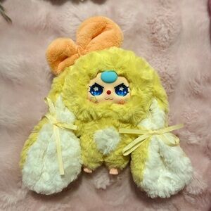 Adorable yellow bunny baby three plush 💛